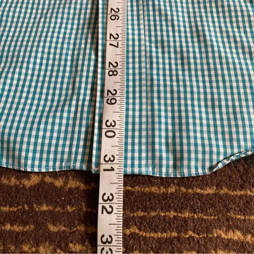Brooks Brothers Regent Checkered Non-Iron Supima Lycra Button Down Sz 15-32 - Picture 7 of 8